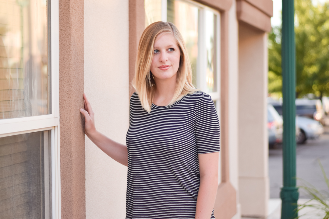 DIY Striped T-Shirt