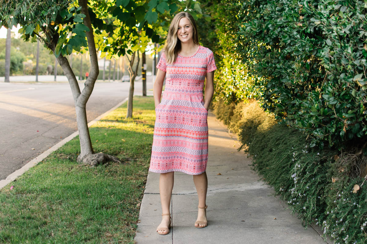 Charleston Dress [low bust adjustment]