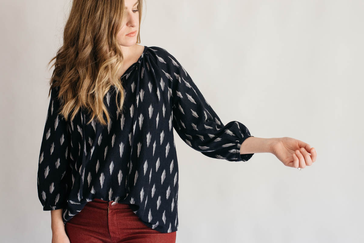 Ginger Jeans + Roscoe Blouse