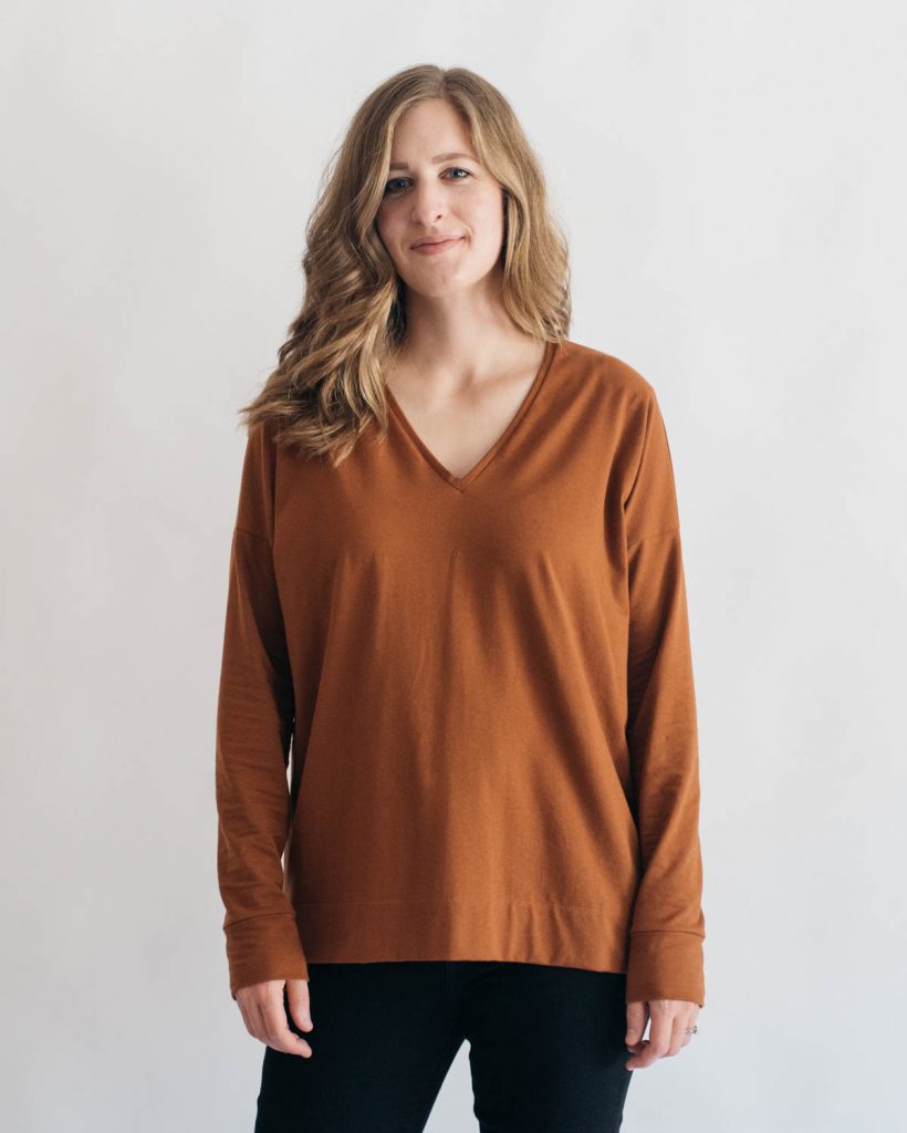 Tabor V-Neck by Sew House Seven