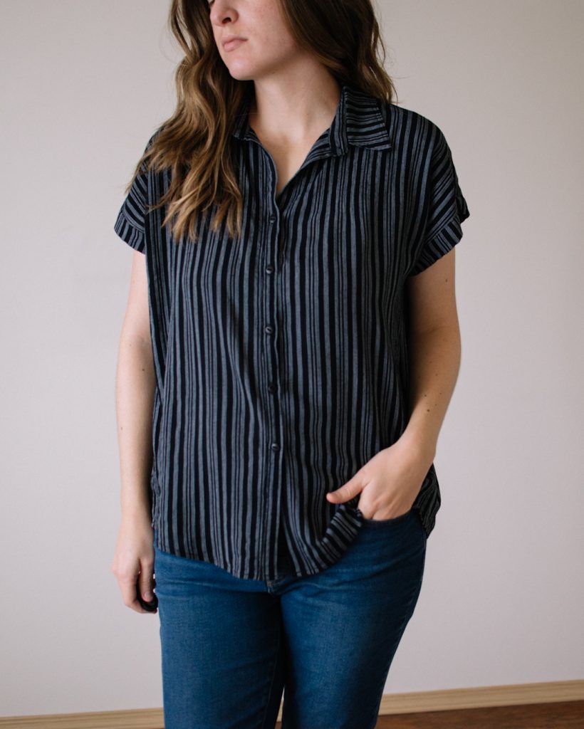 Crinkle Rayon Crepe - Kalle Shirt