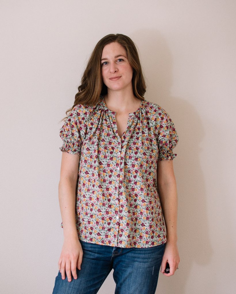 Roscoe Blouse pattern by True Bias