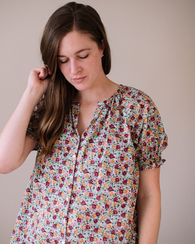 Roscoe Blouse pattern by True Bias