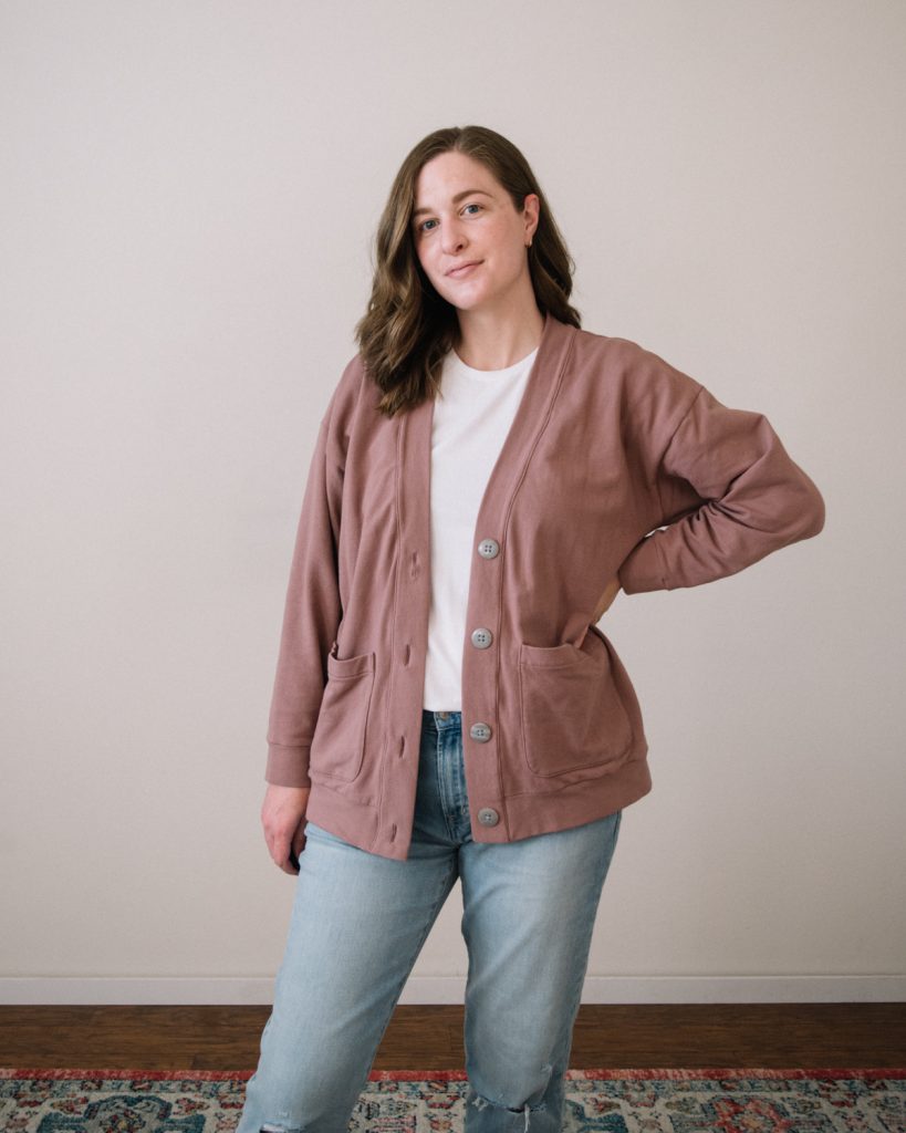 Marlo Cardigan by True Bias | The Sewing Things Blog