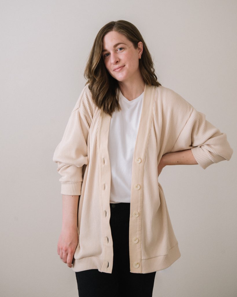 Marlo Cardigan by True Bias | The Sewing Things Blog