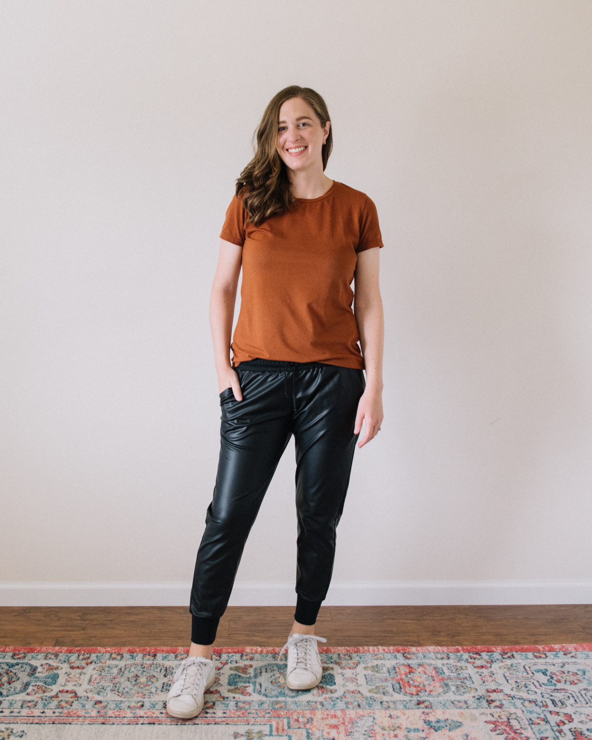 True Bias – Hudson Pants in Faux Leather