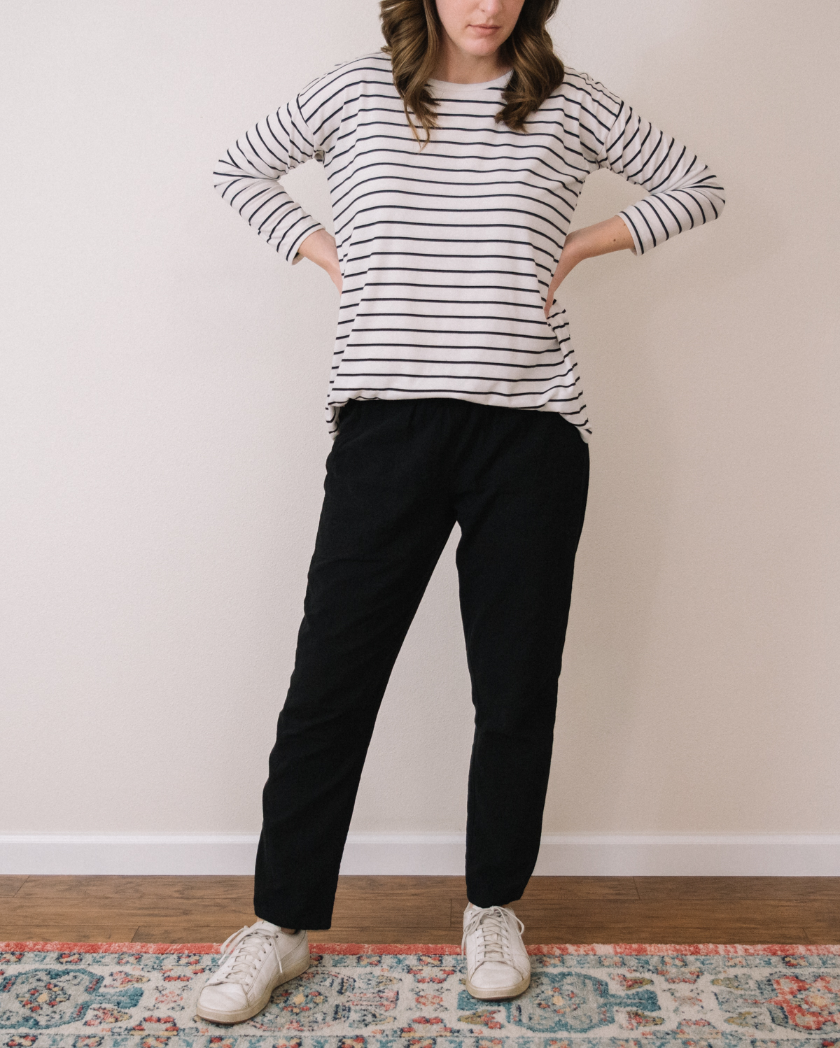 Sew House 7 – Free Range Slacks in Black