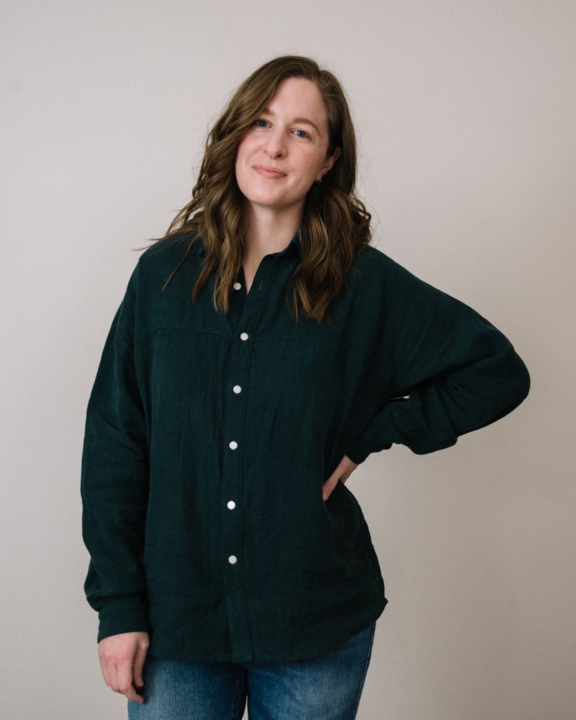 Oyla Shirt by Paper Theory | The Sewing Things Blog