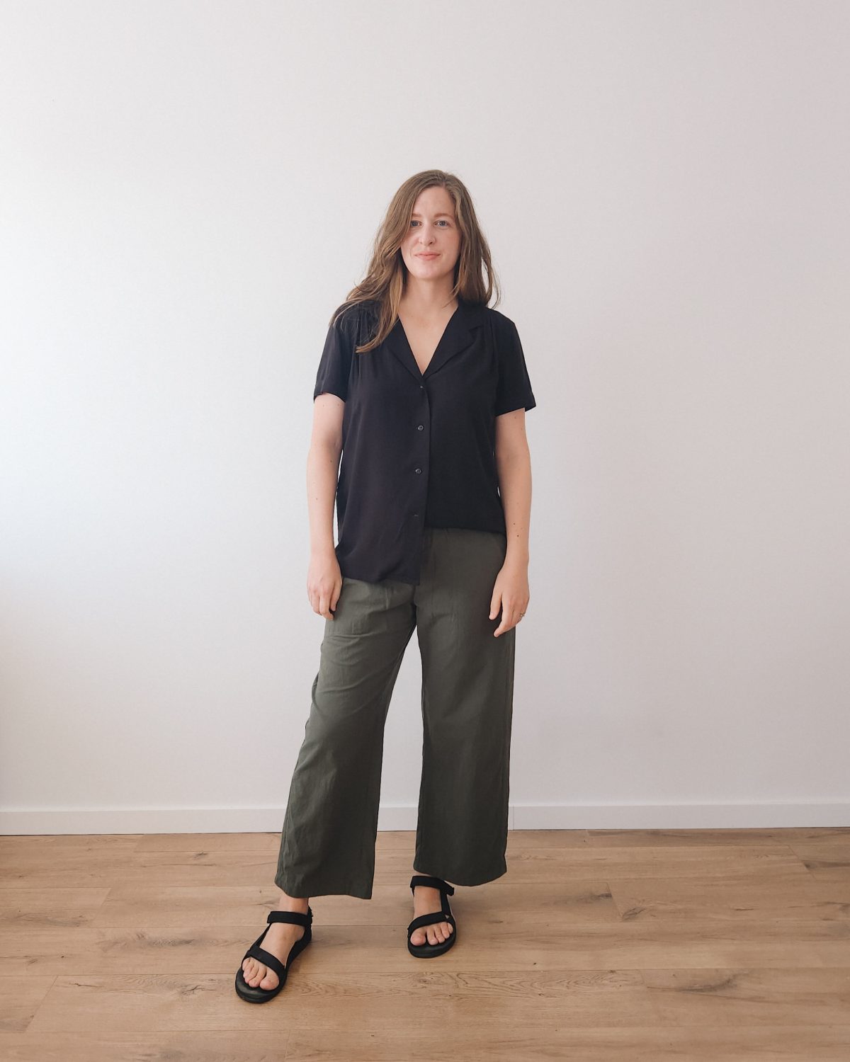 Simplicity 5801 & Wide Leg Free Range Slacks