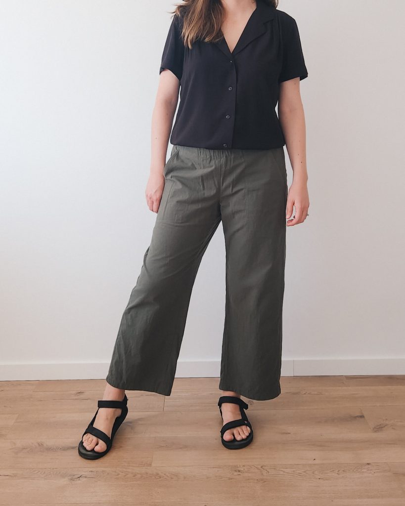 Simplicity 5801 & Wide Leg Free Range Slacks | The Sewing Things Blog