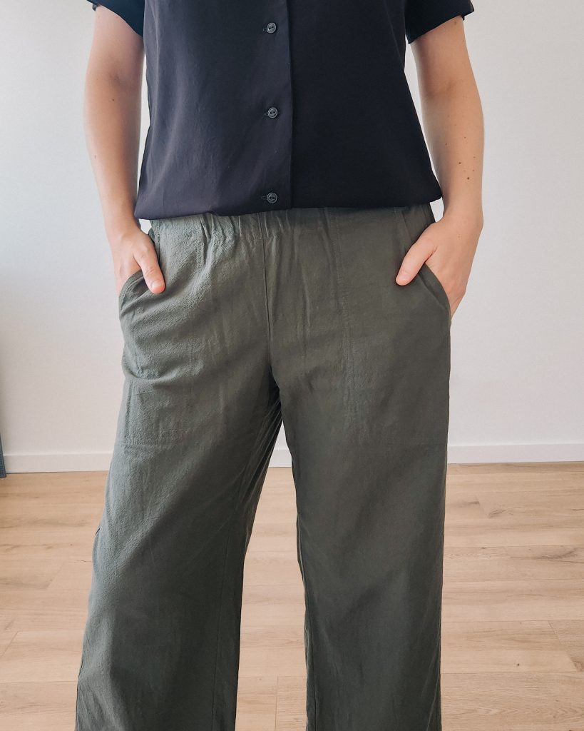 Wide Leg Free Range Slacks | The Sewing Things Blog