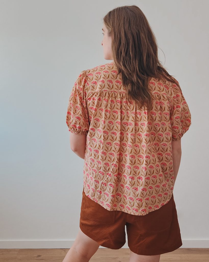 Nusch Blouse by Bertina Paris | The Sewing Things Blog