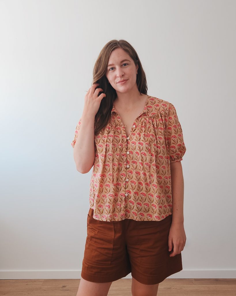 Nusch Blouse by Bertina Paris | The Sewing Things Blog