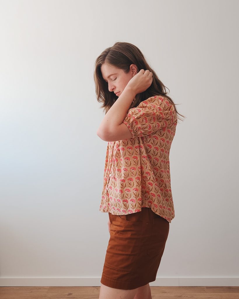 Nusch Blouse by Bertina Paris | The Sewing Things Blog