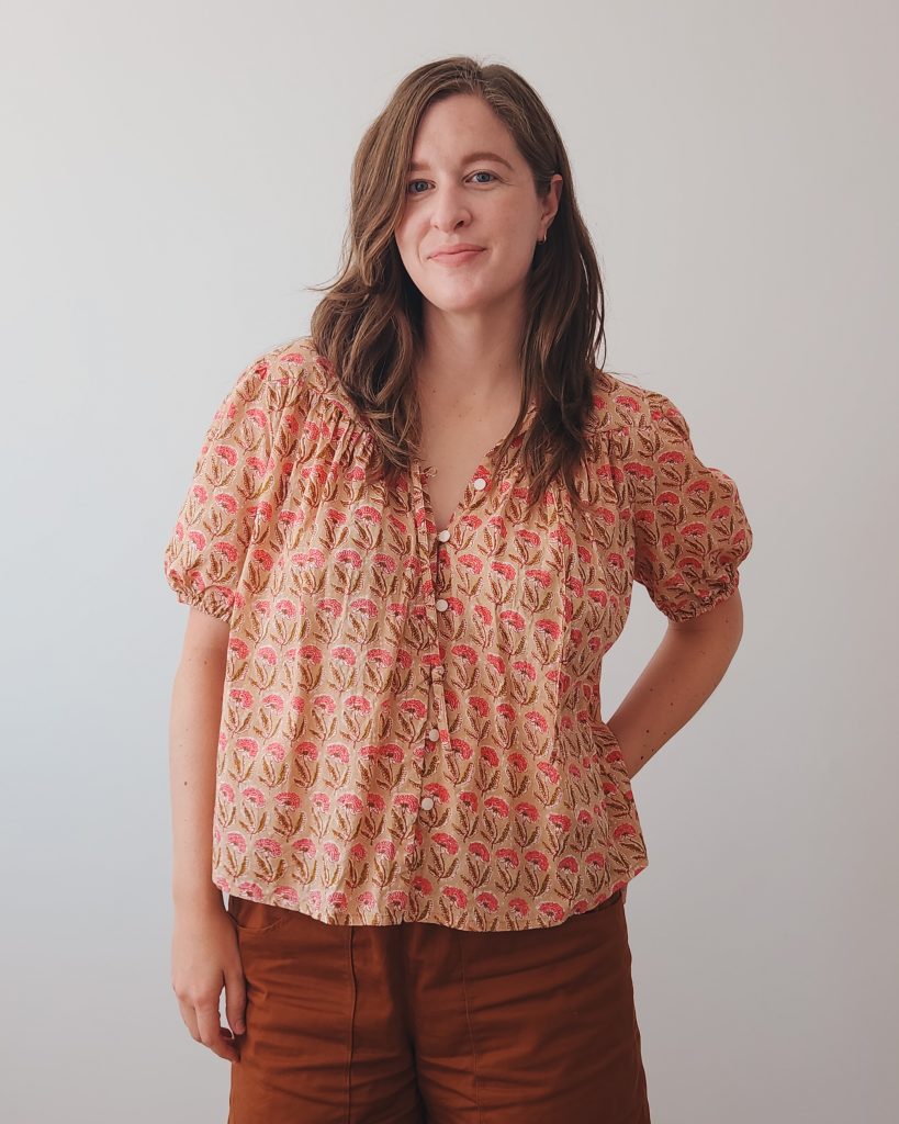 Nusch Blouse by Bertina Paris | The Sewing Things Blog