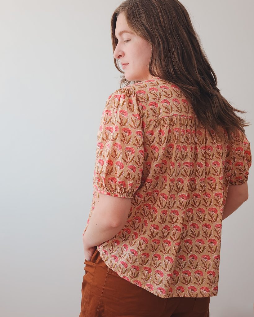 Nusch Blouse by Bertina Paris | The Sewing Things Blog