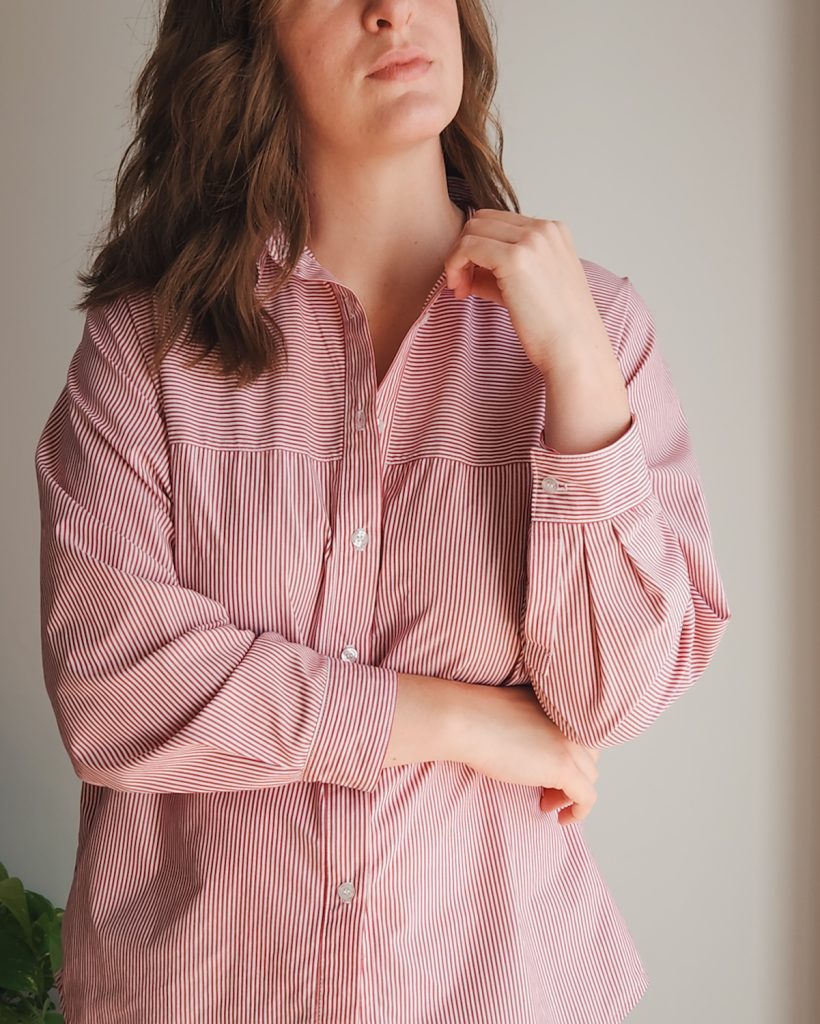 Olya Shirt by Paper Theory Patterns | The Sewing Things Blog