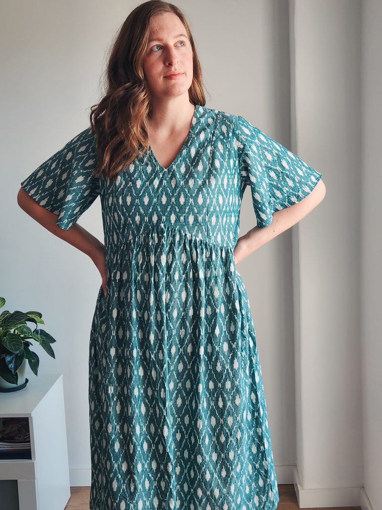 Elbe Textiles Duplantier Dress | The Sewing Things Blog