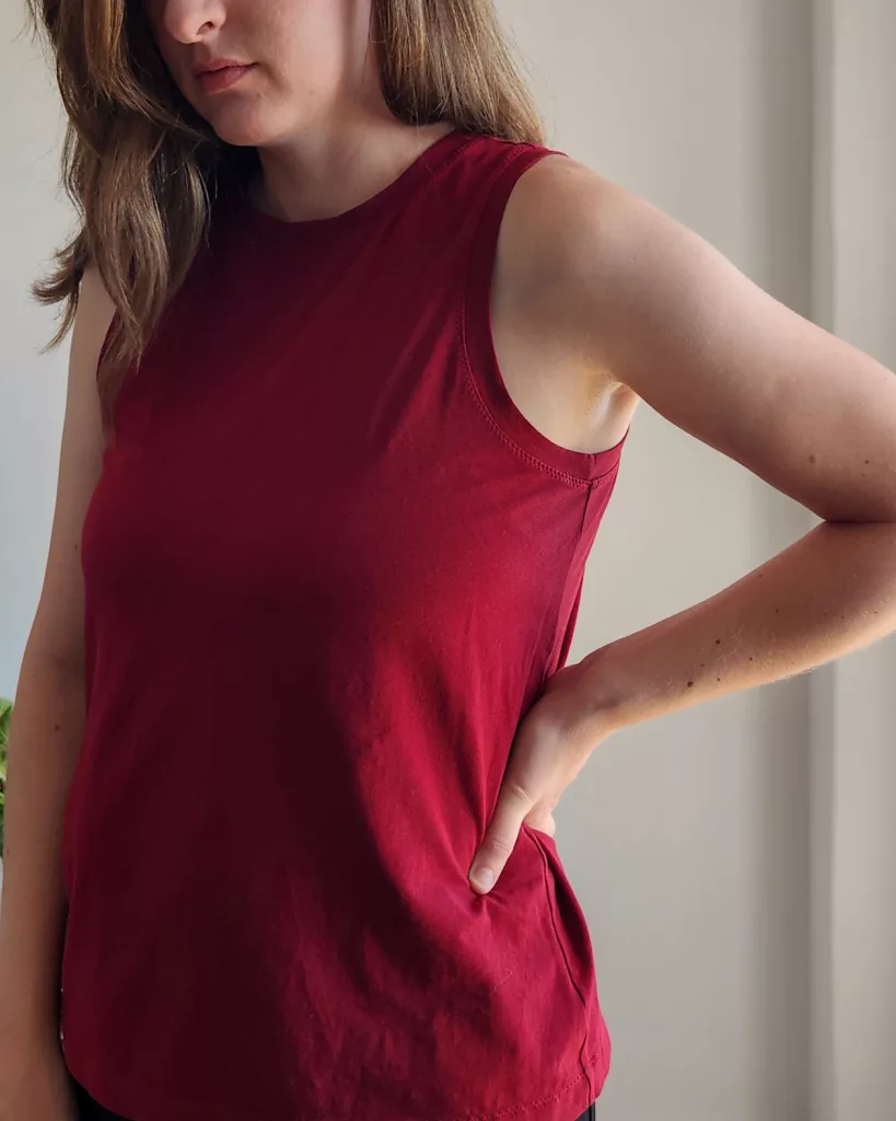 Anna Zoe Sews Tabitha Tank | The Sewing Things Blog