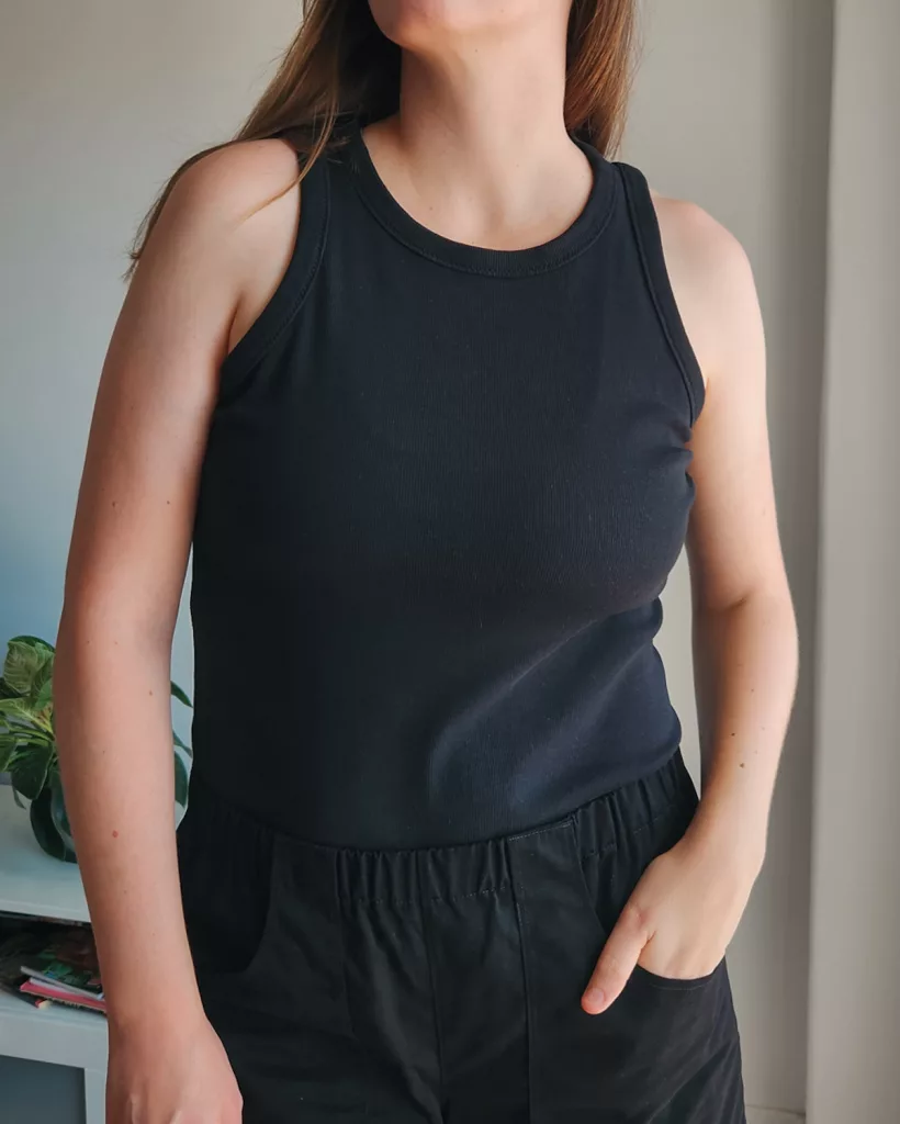 Paradise Patterns Blomma Tank | The Sewing Things Blog