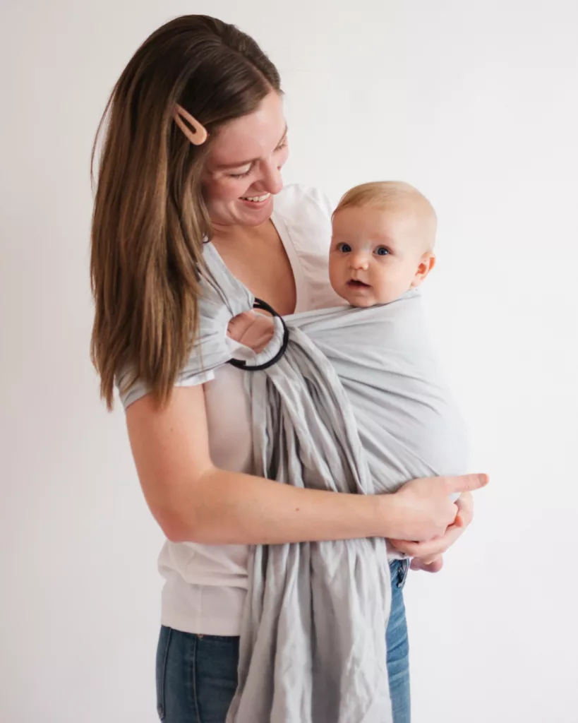 DIY Ring Sling Tutorial by The Sewing Things Blog