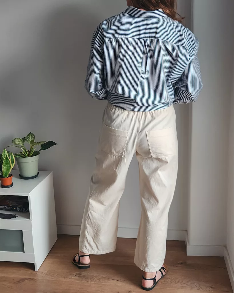 Viki Sews Cynthia Blouse & Sew House 7 Free Range Slacks | The Sewing Thing Blog