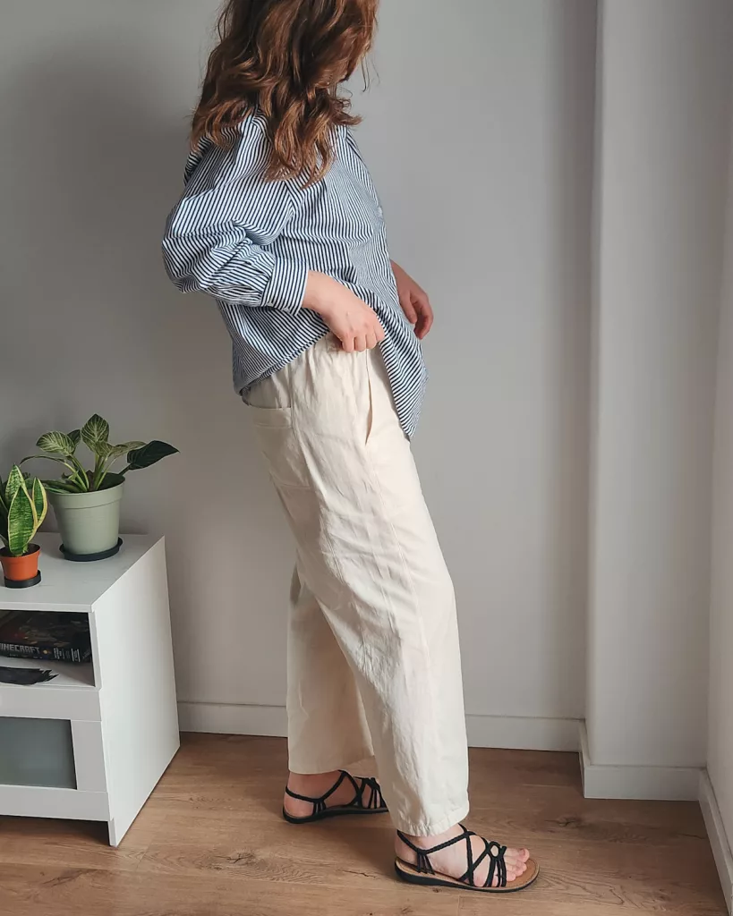 Viki Sews Cynthia Blouse & Sew House 7 Free Range Slacks | The Sewing Thing Blog