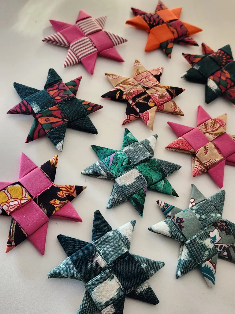 Scandinavian Woven Star | The Sewing Things Blog