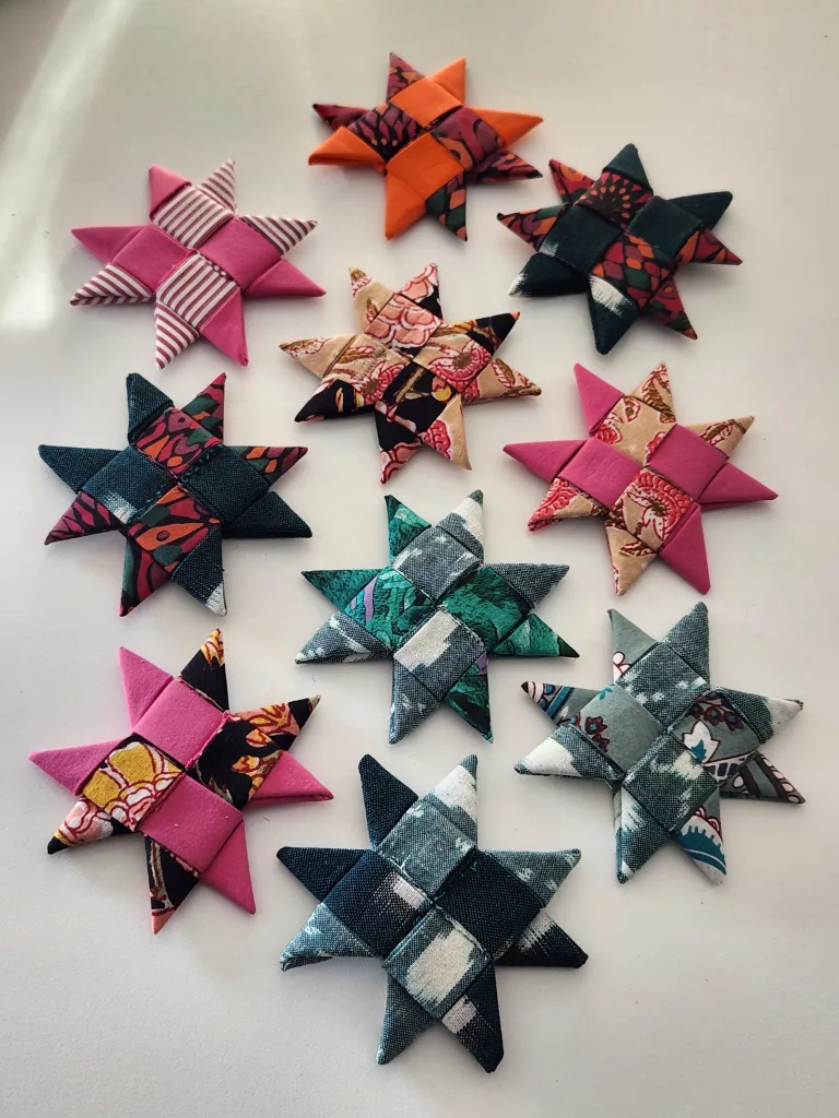 Scandinavian Woven Star | The Sewing Things Blog