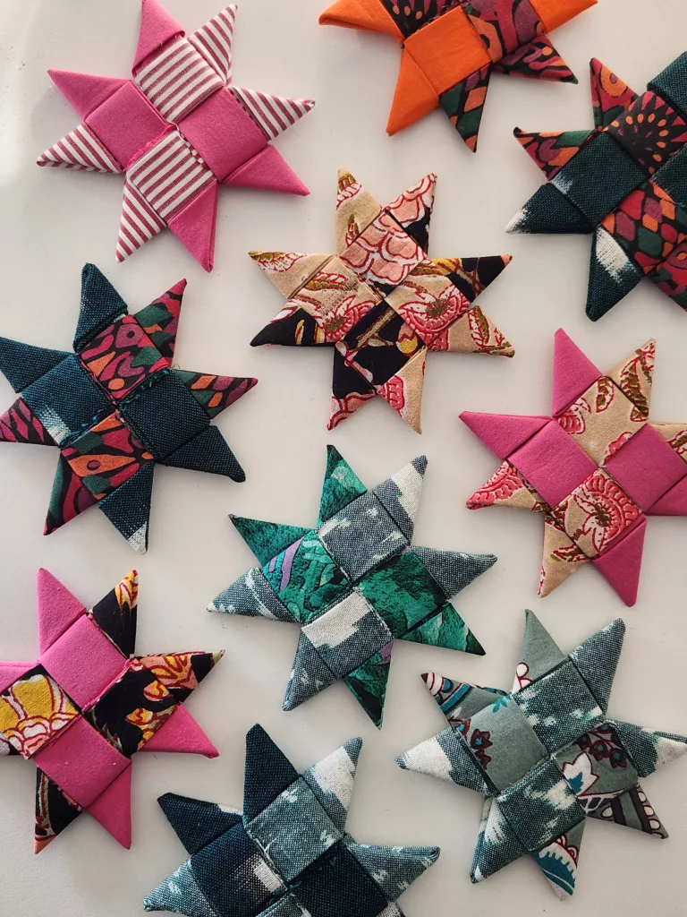 Scandinavian Woven Star | The Sewing Things Blog