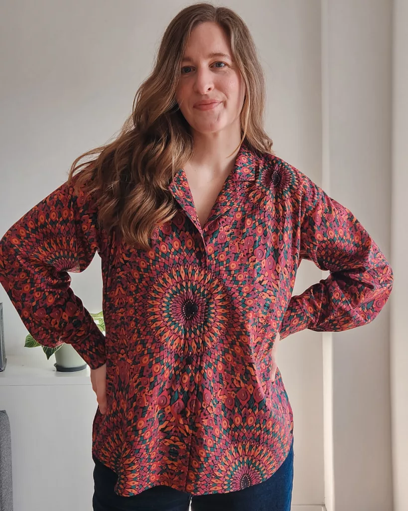 Genra Shirt by Daughter Judy | The Sewing Things Blog