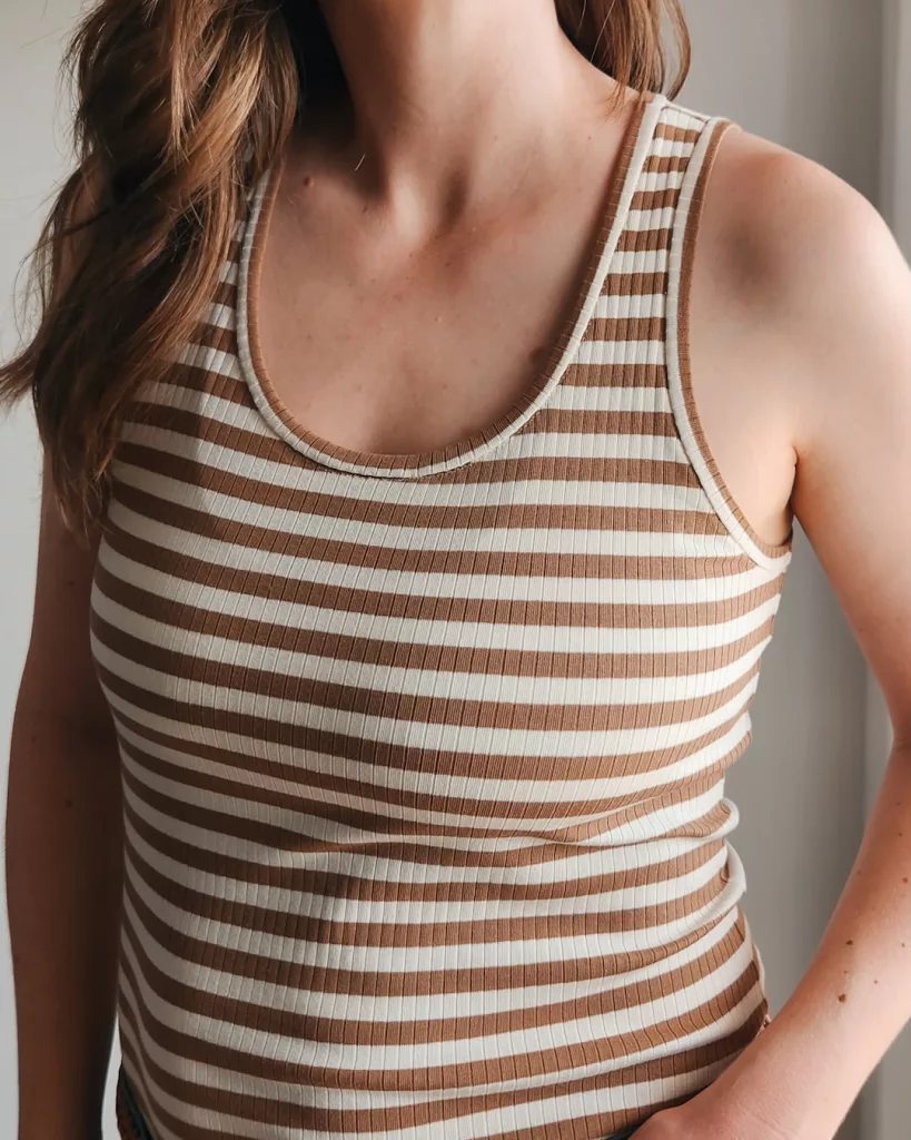 Allie Olson Kila Tank | The Sewing Things Blog
