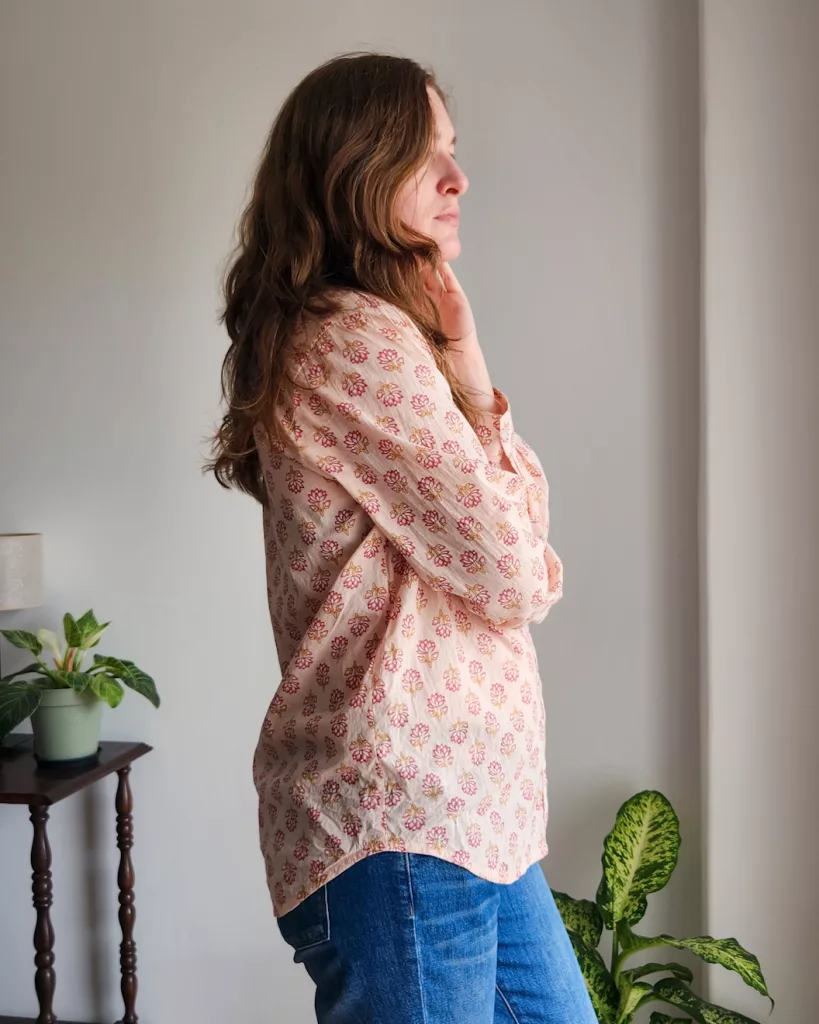 Noa Shirt by Fabrics-Store.com | The Sewing Things Blog