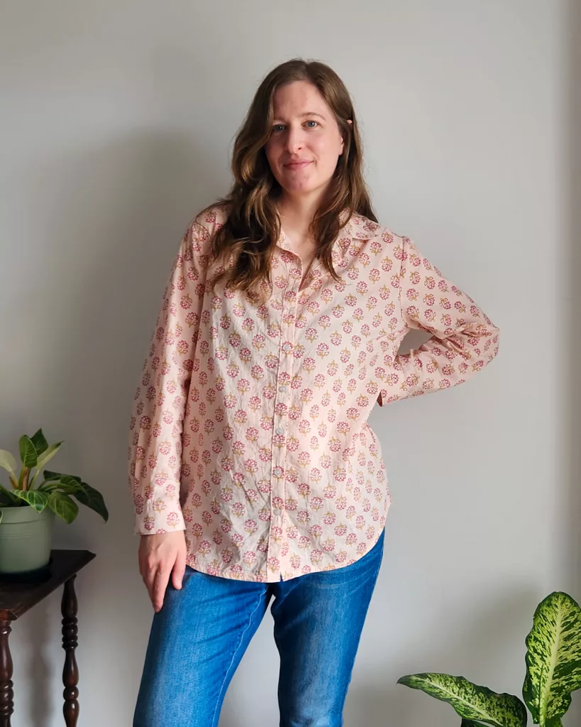 Noa Shirt by Fabrics-Store.com | The Sewing Things Blog