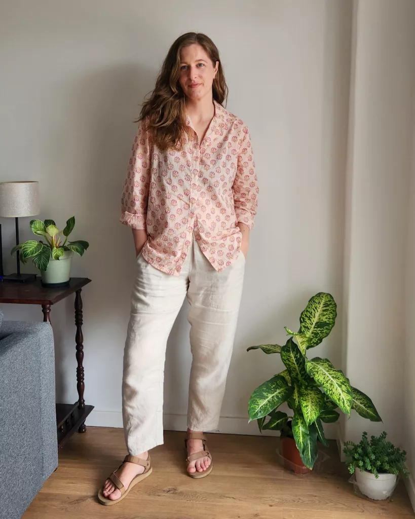 Noa Shirt by Fabrics-Store.com | The Sewing Things Blog