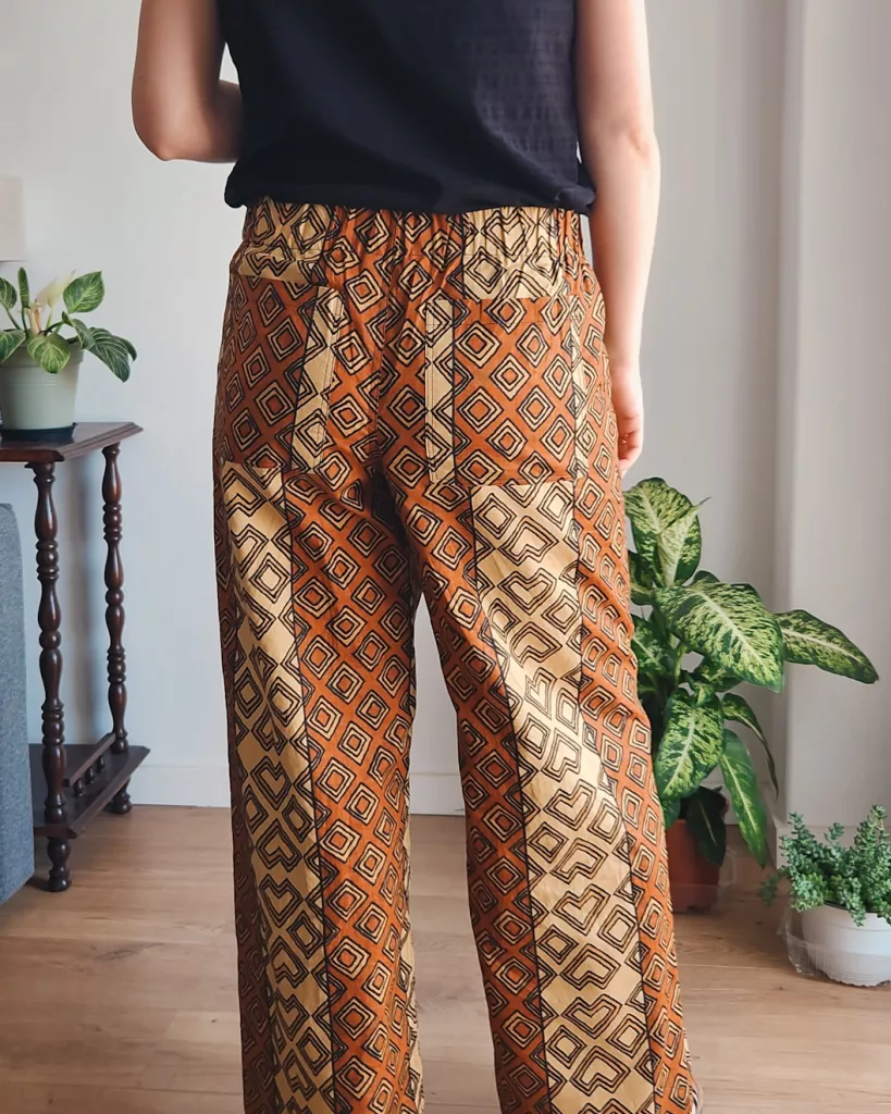 African Cotton Print Pomona Pants by Anna Allen | The Sewing Things Blog