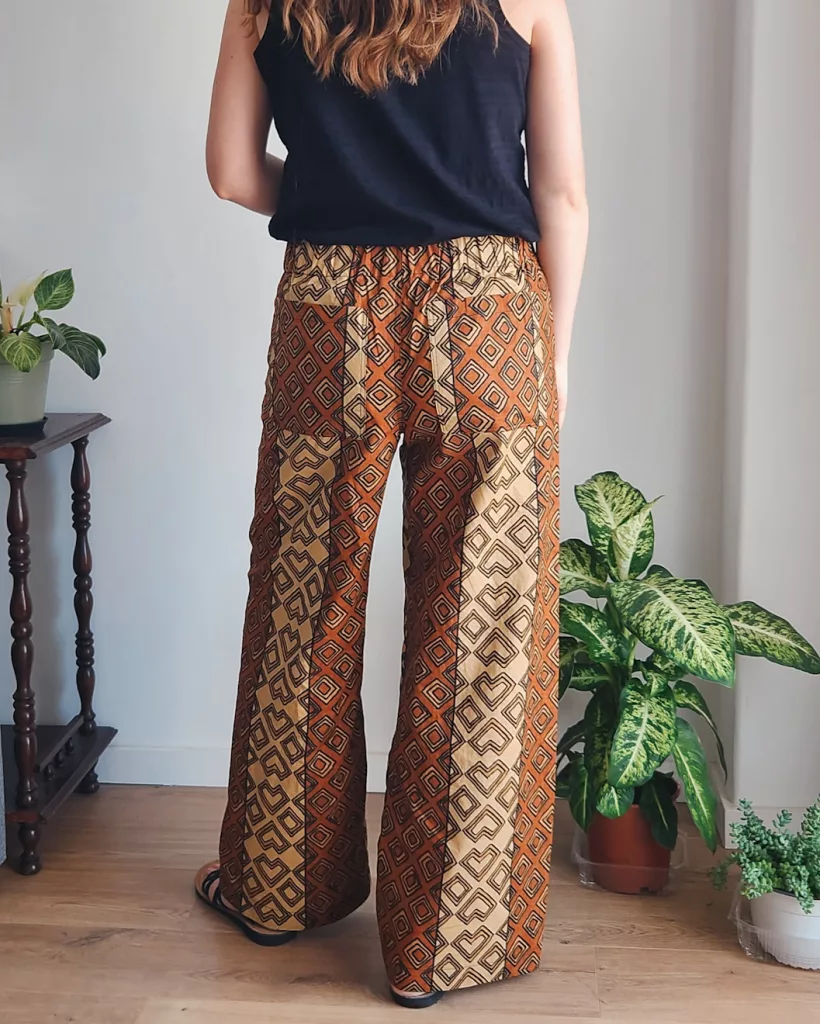 African Cotton Print Pomona Pants by Anna Allen | The Sewing Things Blog