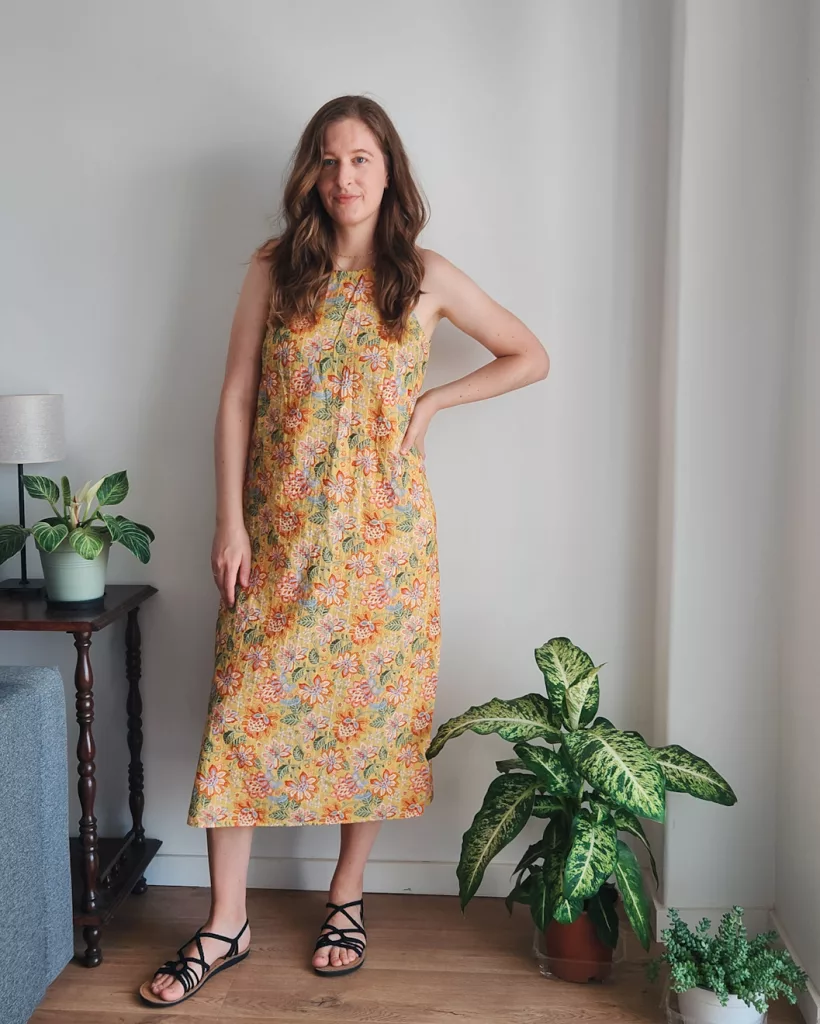 Ruby Dress (heavily modified) by Tessuti Fabrics | The Sewing Things Blog