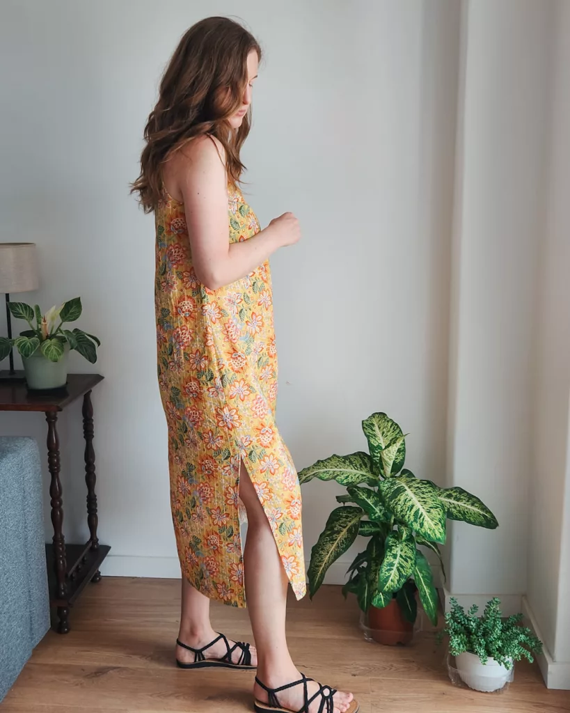 Ruby Dress (heavily modified) by Tessuti Fabrics | The Sewing Things Blog
