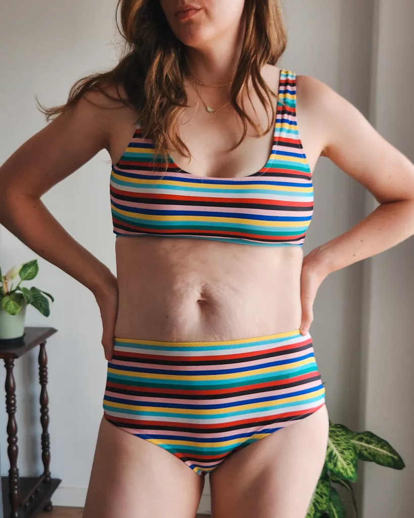 Mairin Swimsuit by Sew a Little Seam | The Sewing Things Blog