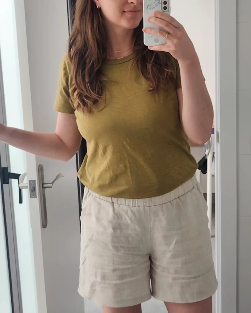 Union St Tee & Essential Shorts | The Sewing Things Blog