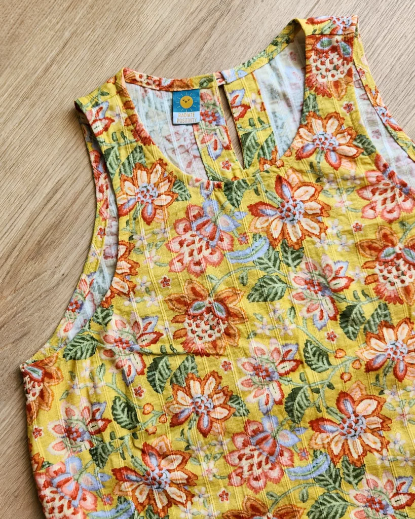 Ruby Dress (heavily modified) by Tessuti Fabrics | The Sewing Things Blog