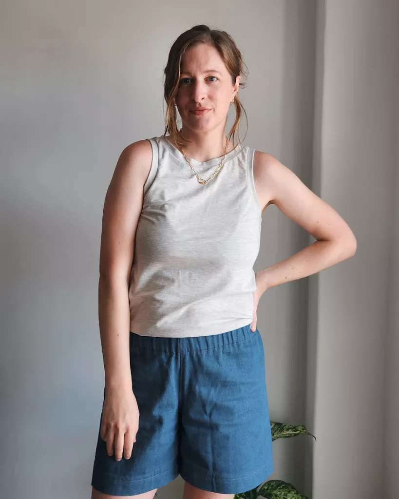 SewLaLa Suna Tank Top | The Sewing Things Blog