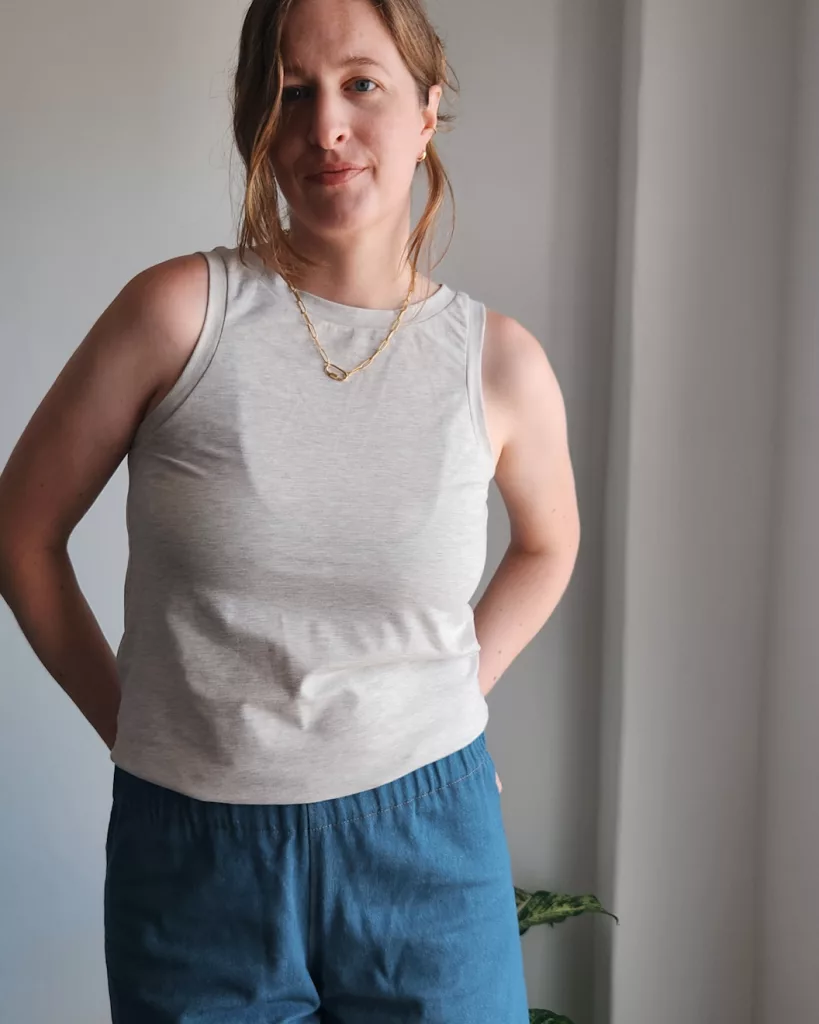 SewLaLa Suna Tank Top | The Sewing Things Blog