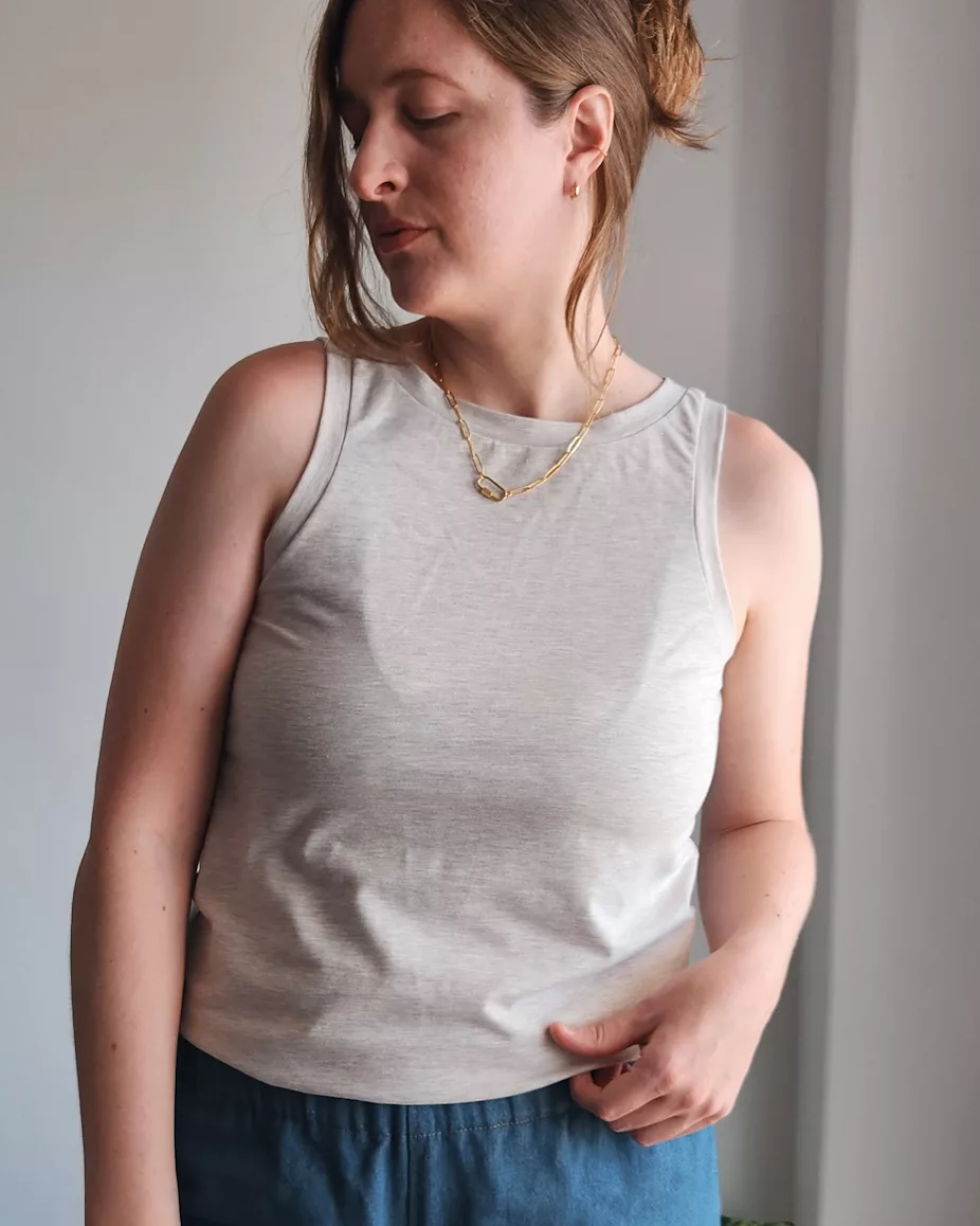 SewLaLa Suna Tank Top | The Sewing Things Blog