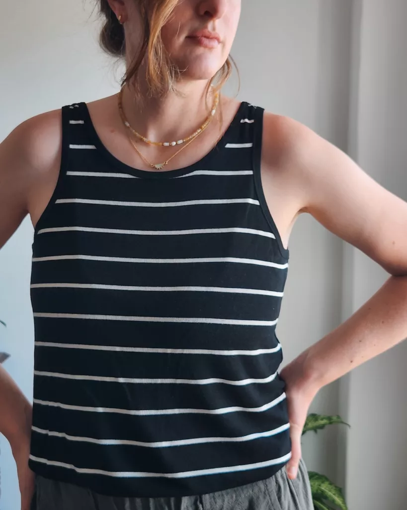 SewLaLa Suna Tank Top | The Sewing Things Blog