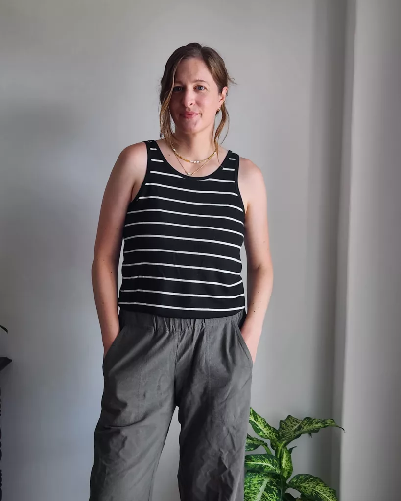 SewLaLa Suna Tank Top | The Sewing Things Blog