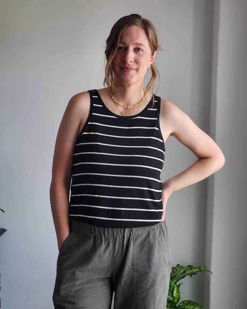 SewLaLa Suna Tank Top | The Sewing Things Blog