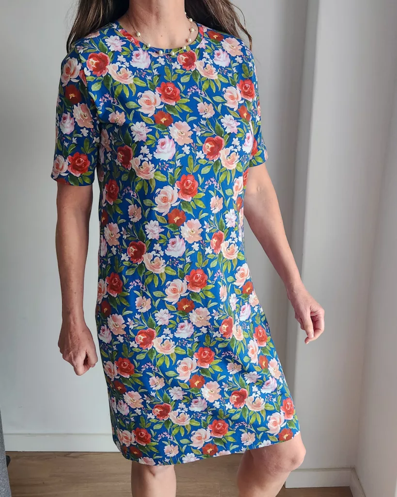 Panama Tee Dress by Alina Design Co | The Sewing Things Blog