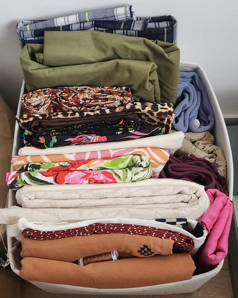 The Sewing Things Blog Fabric Stash